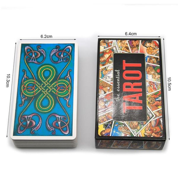 

game cards fate games version english tarot divination oracle party for table card 78pcs tarot playing family card board deck qqgvy jjxh