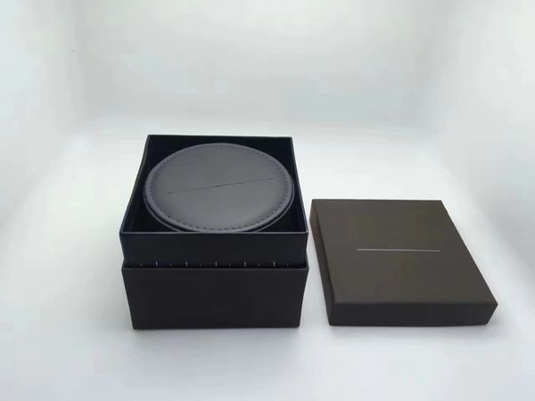 

2020 wholesale slippers watch box men's inner and outer watch box luxury men's watch box men's bag & paper, Black;blue