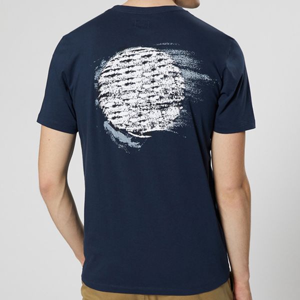 

20ss ts155 кнопка печати футболка t0pst0ney пуловер шеи экипажа сплошной цвет улице с коротким рукавом открытый мужчины женщины дышащий hfhl, White;black