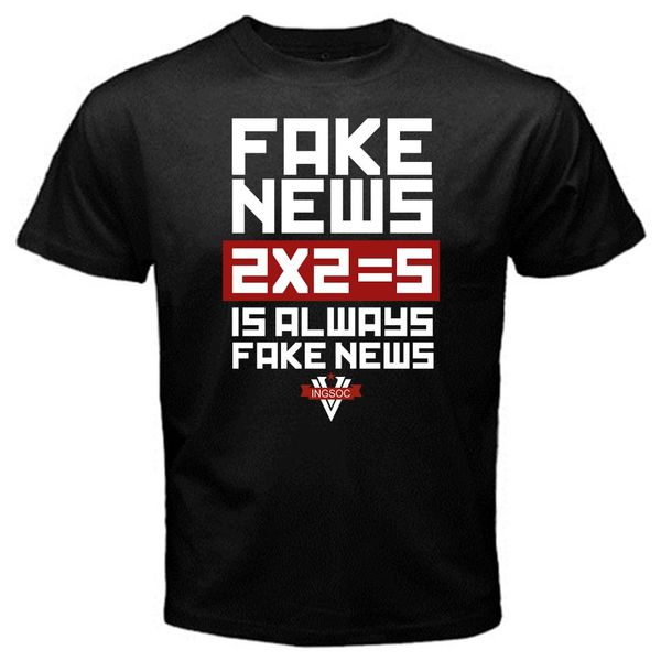 

ingsoc slogan michaelangelo big brother socialism fake news fashion new tees t shirts novelty o-neck t shirts