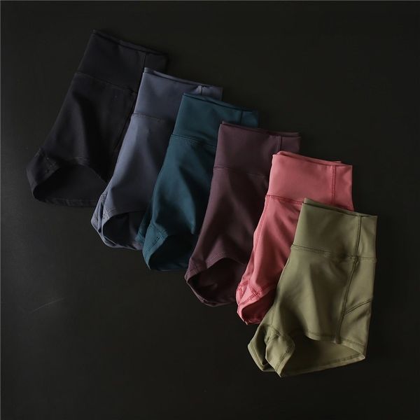 

fitness jogger sports shorts high waist compression running workout shorts slim tummy control gym athletic, White;red