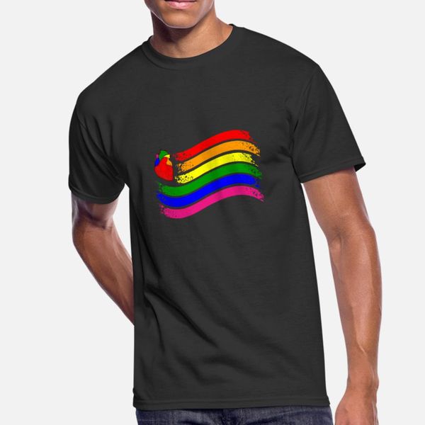 

lgbt флаг радуга подарок для лесбийской gay pride тенниски мужчин дизайнер хлопок круглого воротник подходит сумасшедшей основной весна осен