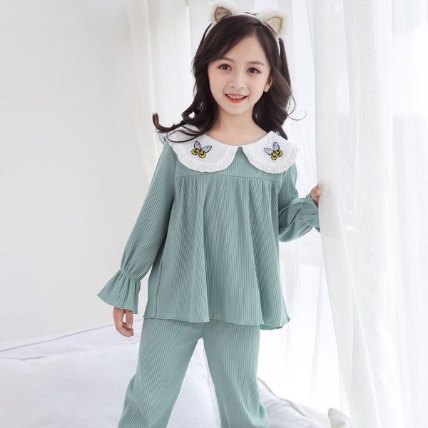 

pajama set girl pijama infantil 2020 kids pajamas marvel cotton soft two piece leisure wear children loungewear home wear, Blue;red