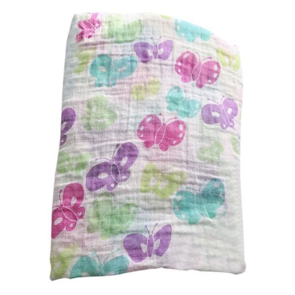

baby blanket cotton 115x115cm newborn wrap soft and breathable cartoon animals design summer blanket hight quality