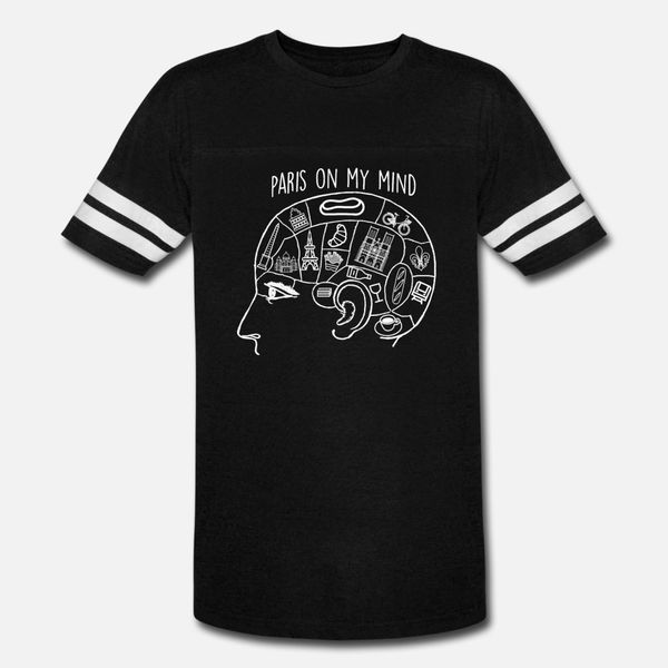 

париж франция on my mind для любителей paris t shirt men трикотажная футболка s-xxxl kawaii фитнес новый стиль летний отдых рубашка