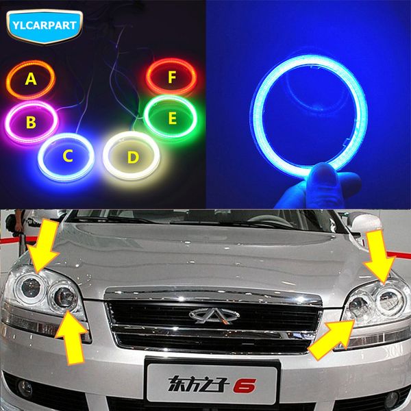 

for chery eastar 6,eastar6,car headlight angel eye