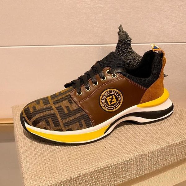 

044 men's designer casual sports shoes, fashion brand outdoor casual shoes, original box packaging fast delivery, Black