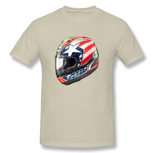 

nicky hayden шлем футболка с коротким рукавом на заказ футболки мужчин top party плюс размер хлопок crewneck футболки