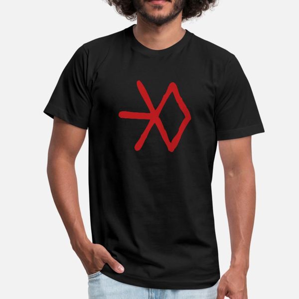 

exo logo t shirt men отпечатано с коротким рукавом s-3xl семья fit повседневная лето природные shirt