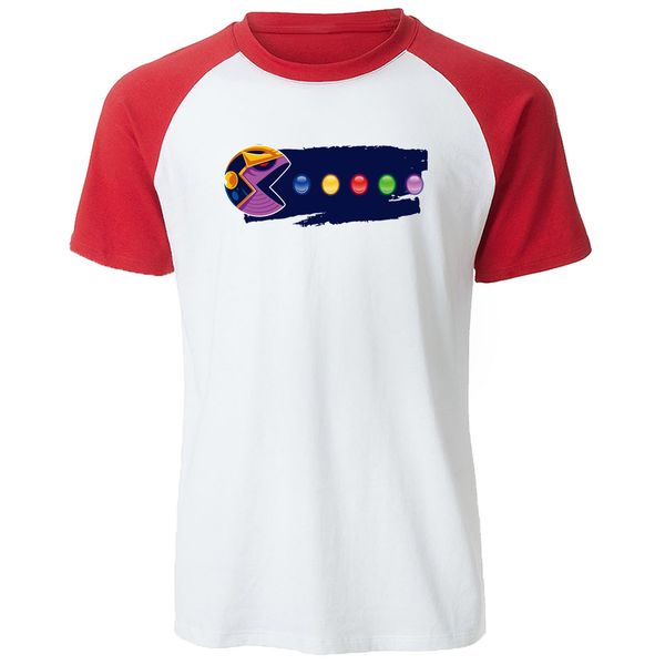 

funny print thanos cartoon tees shirt 2019 summer t shirts mens raglan short sleeve cool hip hop men t-shirt harajuku streetwear