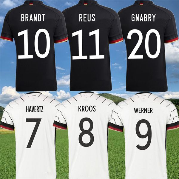 

hummels reus soccer jerseys 2020 21 kroos muller werner maillots de foot football shirts, Black;yellow