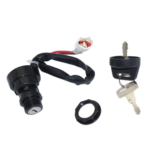 

on&off ignition key switch for yamaha yfz350 banshee 1995-2001 yfa1 breeze 125 1995-2001, easy to install