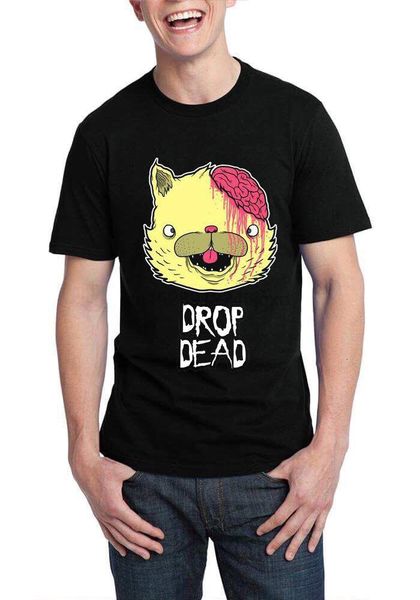 

drop dead black t shirt