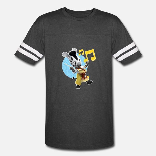

zou cute zebra drummer t shirt men create tee shirt o neck pictures fit comfortable summer style original shirt