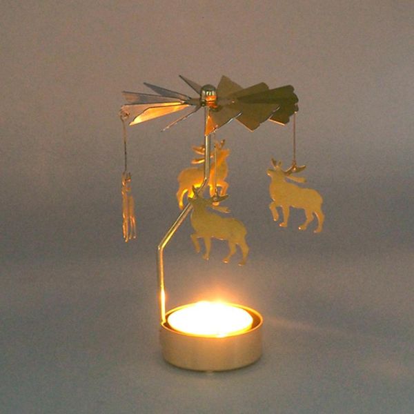 

spinning new candle decoration year 2020 happy christmas for holder candlestick gift mental 2019 xmas christmas home patimate yxlgcp xhhair