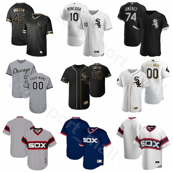 

2020 baseball men women youth 26 nicky delmonico jersey 28 leury garcia 88 luis robert 36 cheslor cuthbert eloy jimene custom name number, Blue;black