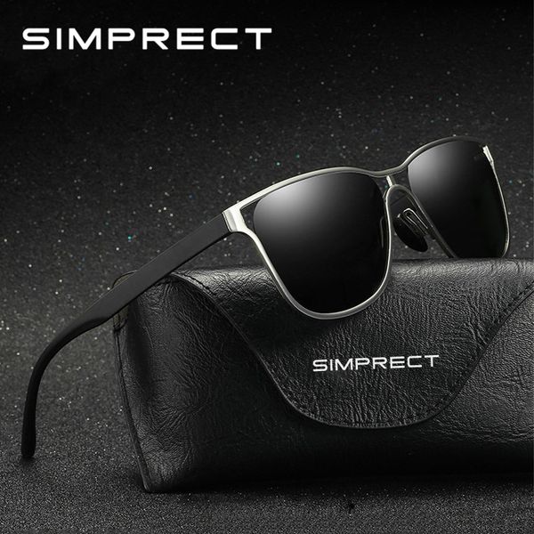 

qÂ·viseld 2020 square sunglasses men polarized driving metal mirror black sun glasses uv400 retro sunglass yj0508, White;black