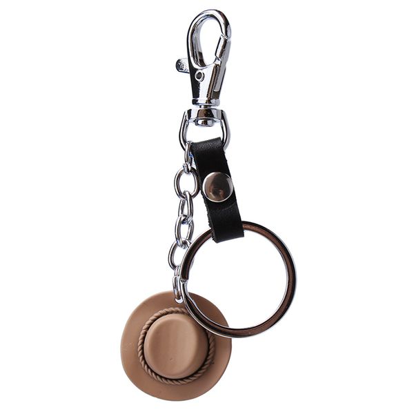 

2020 new creative metal friendship keychain one piece hat anchor pendant car bag key keychain for men women kid jewelry key ring, Silver