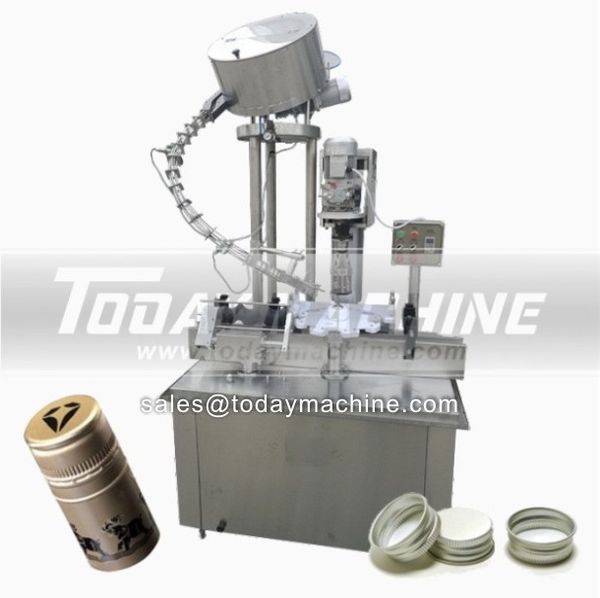 

automatic glass jar glass bottle capping machine