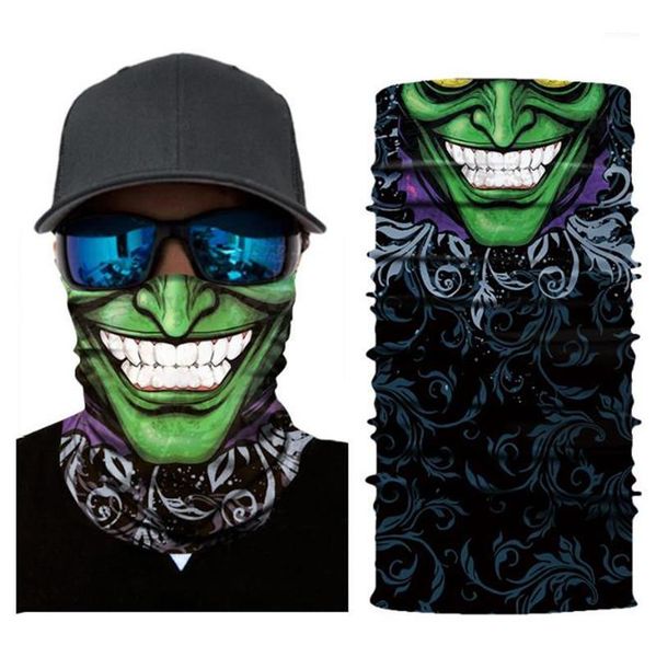 

fashion cycling hooded scarf windproof outdoor scarf designer printed sun protection couples scarf, Silver