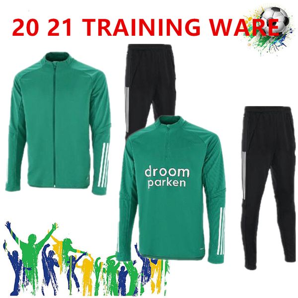 

feyen training suit 2020 21 v.persie soccer tracksuit jackets jorgensen berghuis survetement maillots de foot bozenik football jogging, Black;yellow