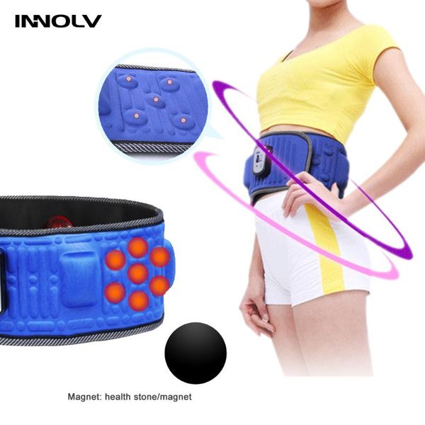

electric massagers slimming belt lose weight fitness massage x5 times sway vibration abdominal belly muscle waist trainer stimulator