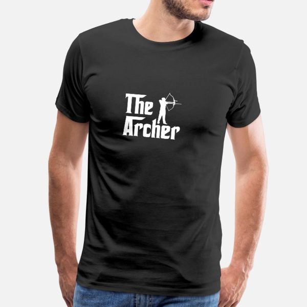 

the archer t shirt men printing cotton plus size 3xl kawaii crazy humor spring normal shirt