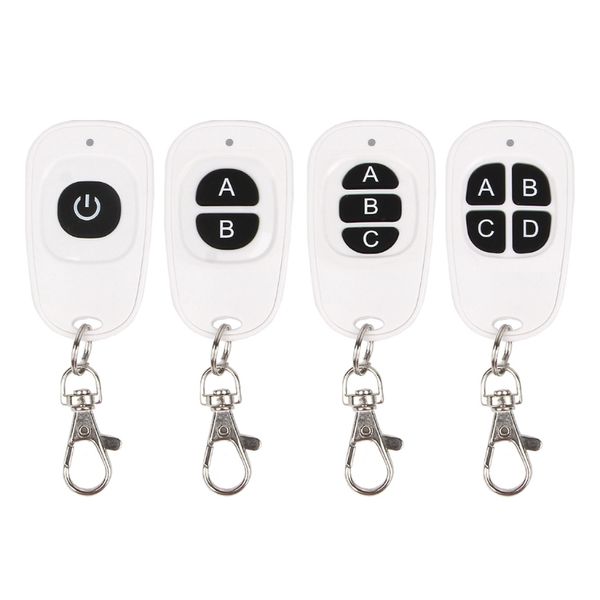 

remote controlers 1ch 2ch 3ch 4ch rf wireless control 1-4 button transmitter 315 mhz ev1527