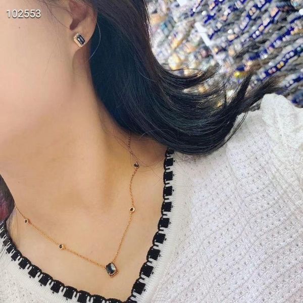 

accking fashion design cubic zirconia chain necklac gold plating women's accessarioes, Silver