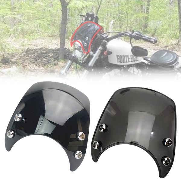 

xl 883 windscreen windshield aluminum 39mm-41mm for xl 883 1200 models 2004 2005 2006 2007 2008-2020 motorcycle