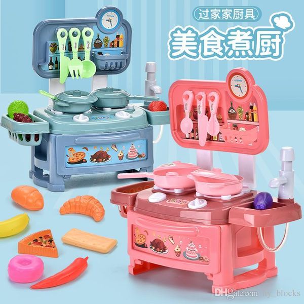

simulation kids kitchen set pretend play toys diy delicacy cooking educational play toys cooking tools for boys and girls gift 03
