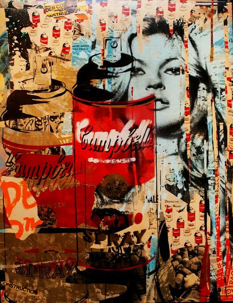 

mr brainwash kate moss campbell home decor handpainted &hd print oil painting on canvas wall art canvas pictures 200814