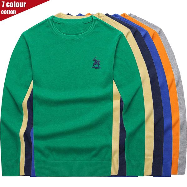 

o-neck knitted sweaters 2020 autumn fashion casual men sweaters pullover slim 3d embroidery logo men plus size -3xl, White;black