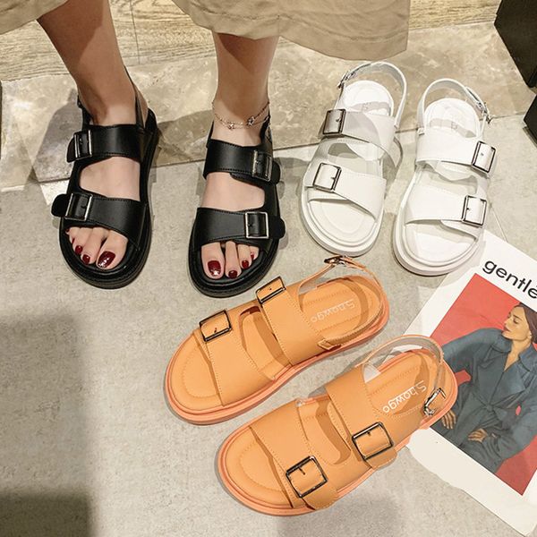 

бежевый heeled сандалии моды женская обувь 2020 med клин espadrilles платформа all-match летние каблуки black gladiator