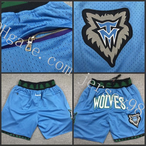 

minnesota timberwolves 1997-98 just don green nba men basketball shorts, Black