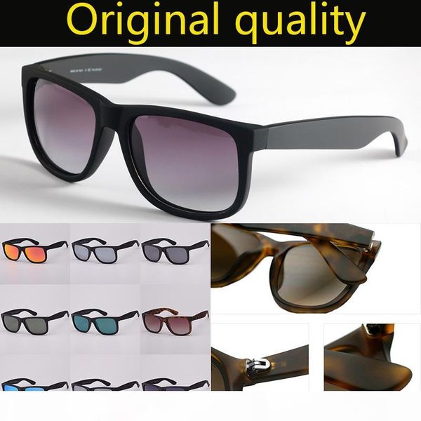 

rays brand nylon frame polarized sunglasses men driving women sun glasses rd4165 eyewear with box oculos sunglass gafas justin, White;black