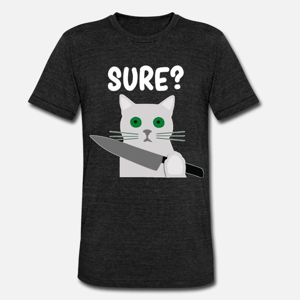 

killer cat t shirt men gift 100% cotton size s-3xl clothes gift fashion summer family shirt