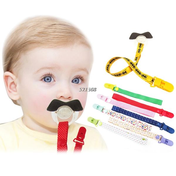 

pacifiers# 2021 (ootdty) baby cute pacifier clip dummy holder soother chain drop-resistant buckle strap mar17_15