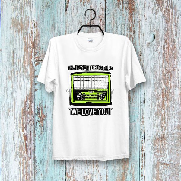

the psychedelic furs we love you tee vintage ladies t shirt b299
