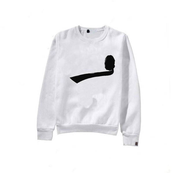 

18fw harajuku head letters printed hoodie men streetwear long sleeve homme sweatshirt pullovers thick winter hoodies o-neck clothes s-2xl, Black