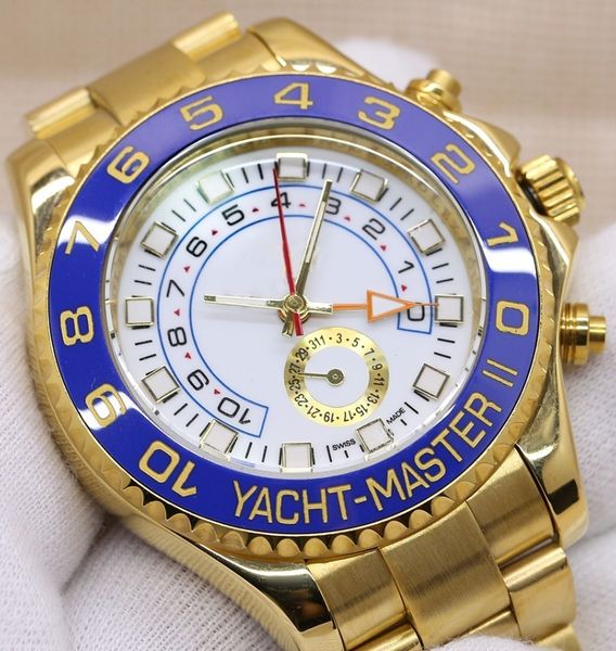 

золотые часы 44mm автоподзаводом механические мужские часы из нержавеющей стали с сапфировым стеклом само ветер наручные часы, Slivery;brown