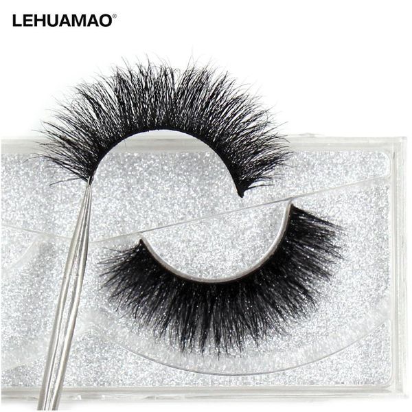 

false eyelashes lehuamao mink lashes 3d fake long lasting natural lightweight dramatic eye makeup a09