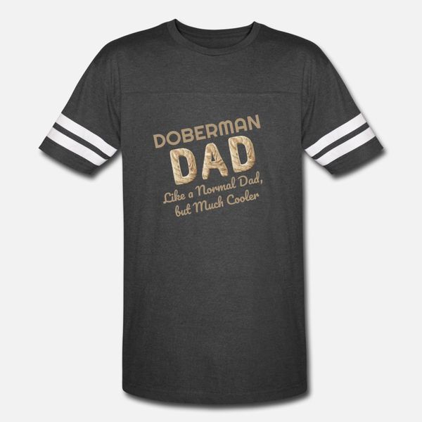 

doberman dad doberman pinscher dad dog lover t shirt men knitted cotton s-xxxl basic solid sunlight breathable spring autumn pattern shirt