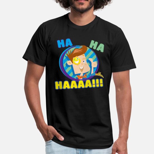 

funnel ha ha kids t shirt men fitness short sleeve plus size 3xl family fitness building spring autumn novelty shirt