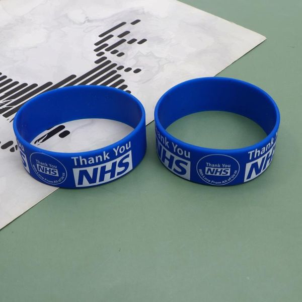

2pcs silicone wristband fashion bracelet creative bangle sports wrist band wrist strap dark blue, Golden;silver