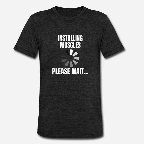 

powerlifting installing muscles t shirt men gift cotton s-xxxl pictures gift funny casual summer style original shirt