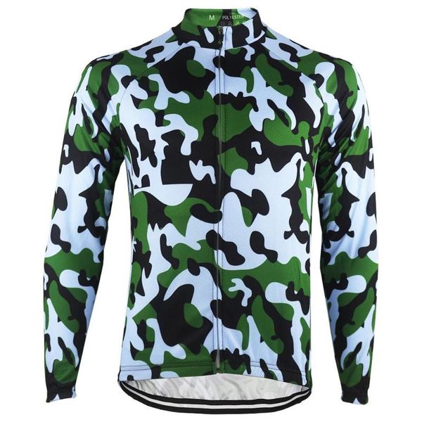 

racing jackets hirbgod 2021 men mountain cycling jersey camouflage lightweight long sleeve clothing road bike shirt,nr225, Black;red