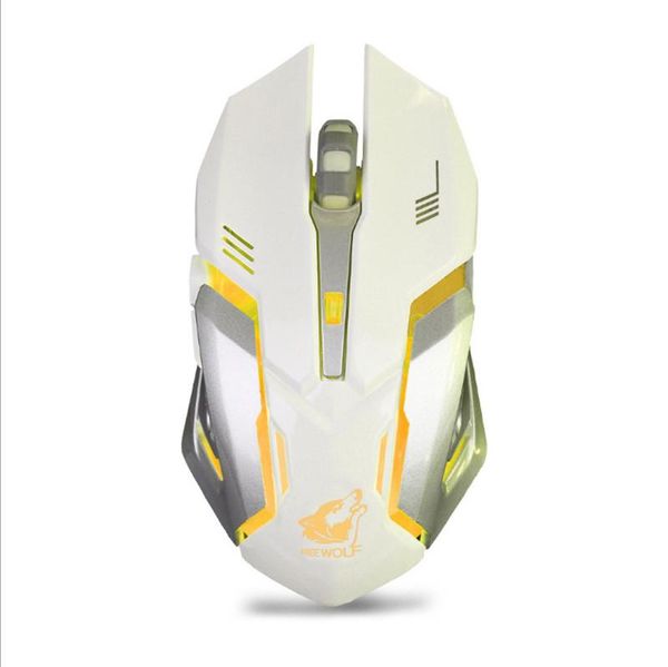 

x7 lapdeskcomputer usb wireless mouse wireless mouse charging silent luminous game mouse dhl ing