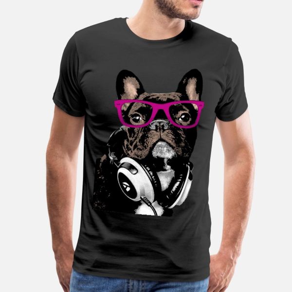 

hipster frenchie t shirt men fit 100% cotton size s-3xl solid color fit fashion summer vintage