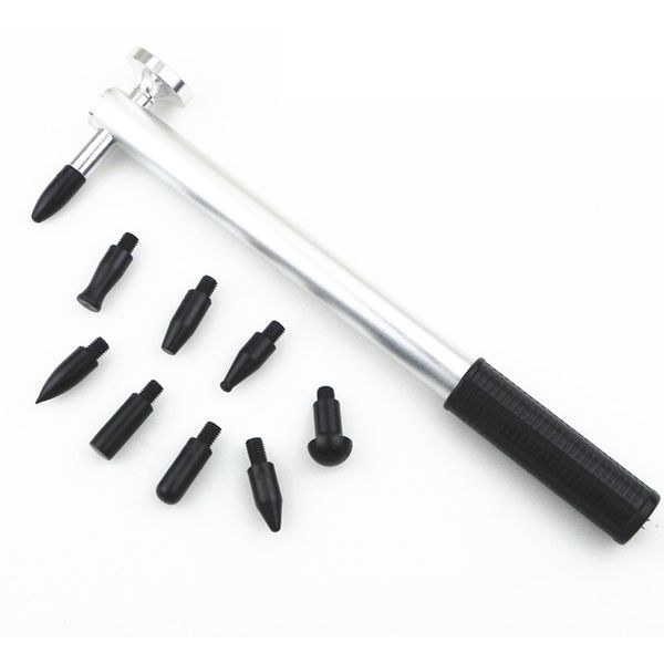 

tap down pen easy operate with 9 heads metal hand tool pointless car dent repair